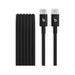 Beats USB‑C to USB‑C Woven Cable (1.5 m) - Bolt Black, available now from TaMiMi Projects in Qatar.