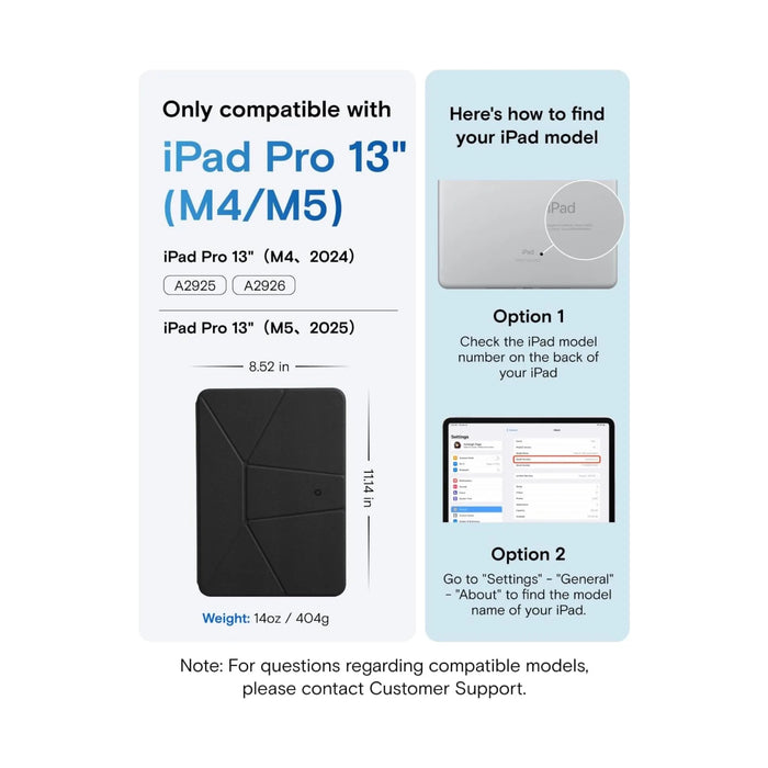 MOFT Dynamic Folio for iPad Pro 13" (M4 / M5) in Black
Available now from TaMiMi Projects in Qatar.