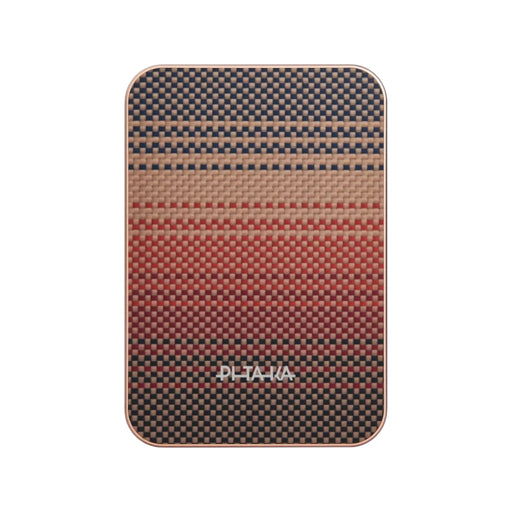 Pitaka Magnetic Power Bank 10000mAh Qi2 Wireless, Supports wired charging up to 20W. TaMiMi Projects Qatar.
