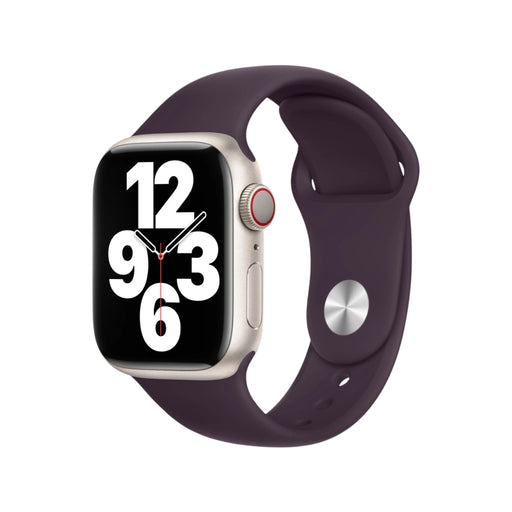 Apple 45mm Sport Band in Elderberry, Available now from TaMiMi Projects in Qatar.