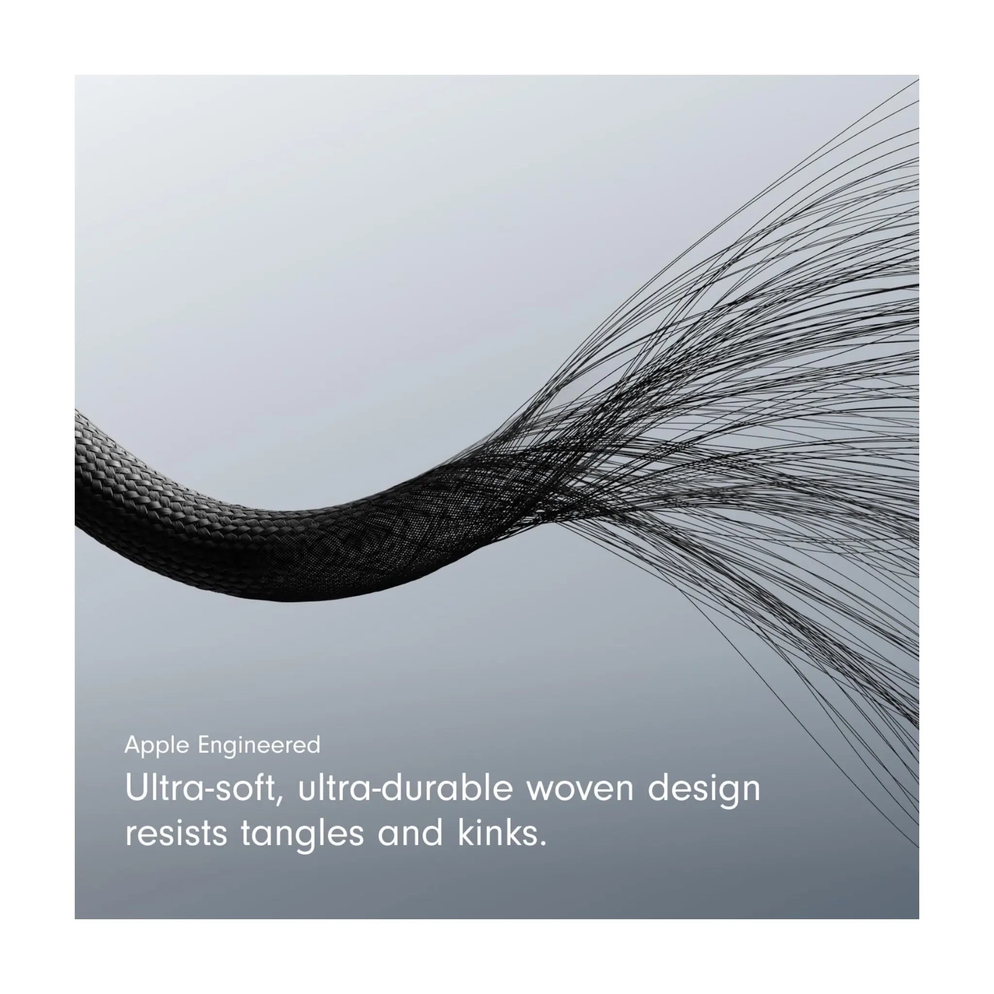 Beats USB‑C to Lightning Woven Cable (20cm) - Bolt Black Beats USB‑C to Lightning Woven Cable (20cm) - Bolt Black