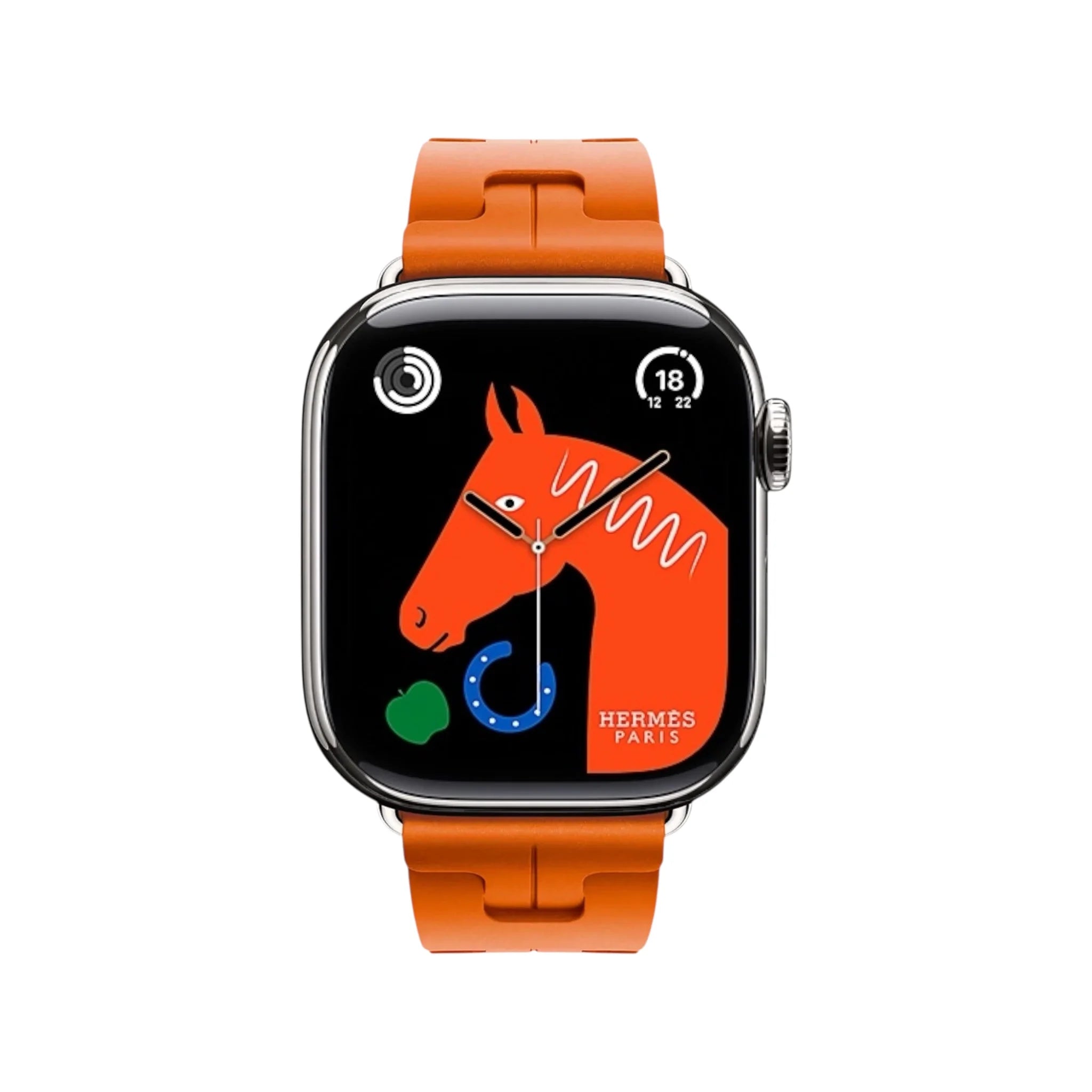 Hermès Apple Watch Band 42mm - Orange Kilim Single Tour Hermès Apple Watch Band 42mm - Orange Kilim Single Tour