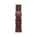 Hermès Apple Watch Band 46mm in Bordeaux Kilim. TaMiMi Projects Qatar.