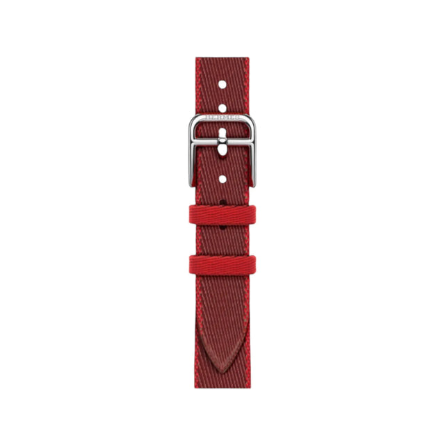 apple watch hermes 42mm twill jump attelage band qatar tamimi projects