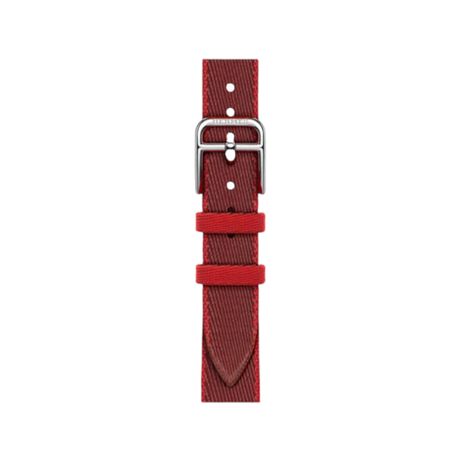 The Hermès Single Tour band fits any stainless steel Apple Watch case for 38/40/41/42 mm cases. at TaMiMi Projects.