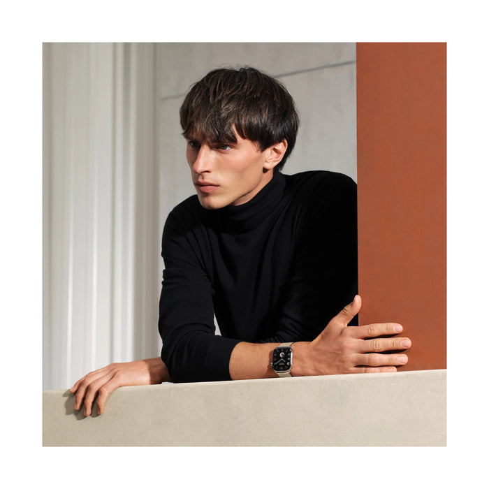 Hermès Apple Watch Band 46mm Swift in Trench. TaMiMi Projects Qatar.