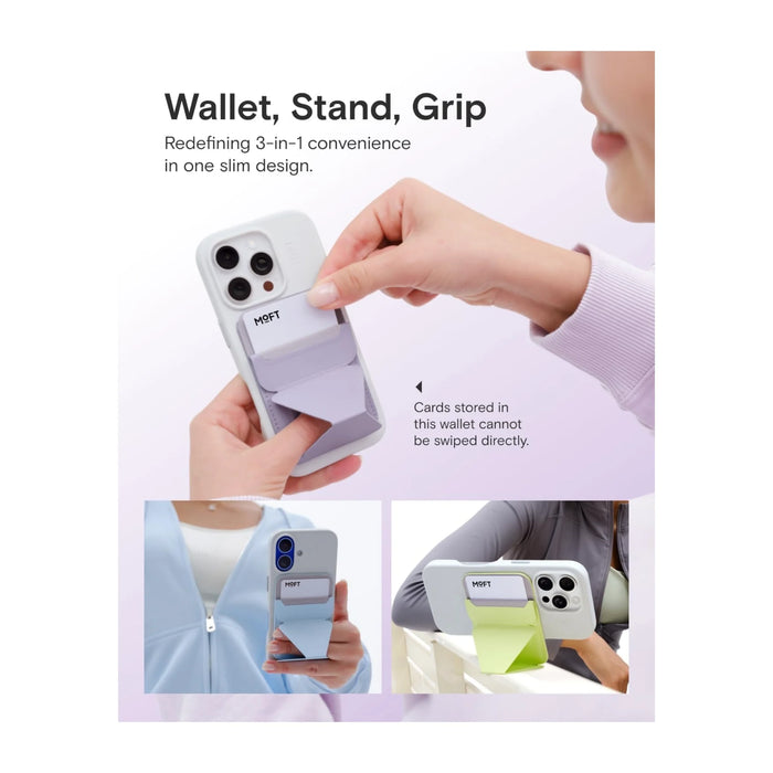 MOFT Magnetic Wallet Stand - MagSafe - Classic Nude