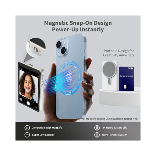 Magnetic phone selfie screen for vlogging and live streaming – TaMiMi Projects in Qatar
