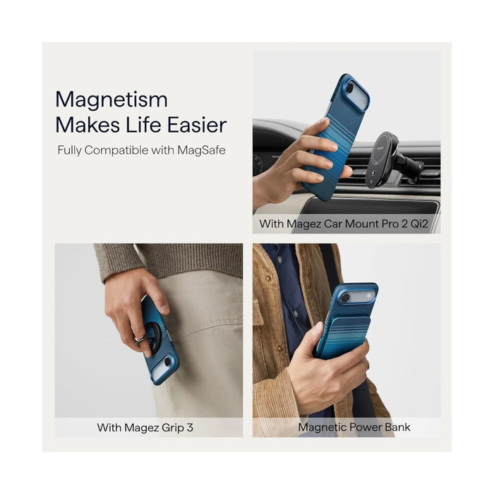 Pitaka iPhone Air Case - Moonrise, Woven from ultra-strong aramid fiber
Available now from TaMiMi Projects in Qatar.