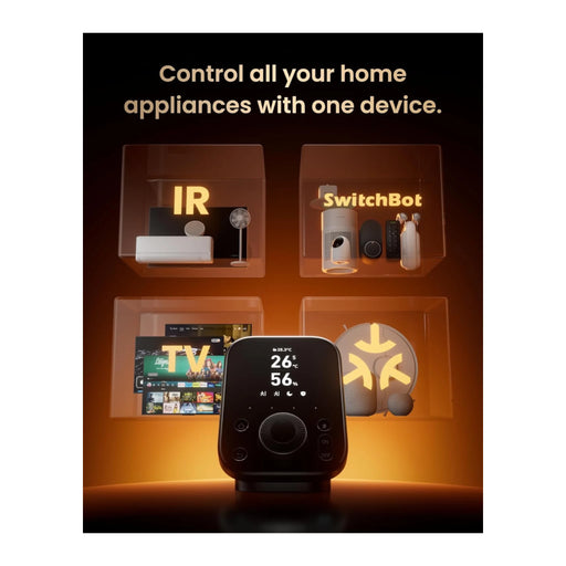 SwitchBot Hub 3 Smart Home Controller, Supports Matter and IR for full smart integration. TaMiMi Projects Qatar.