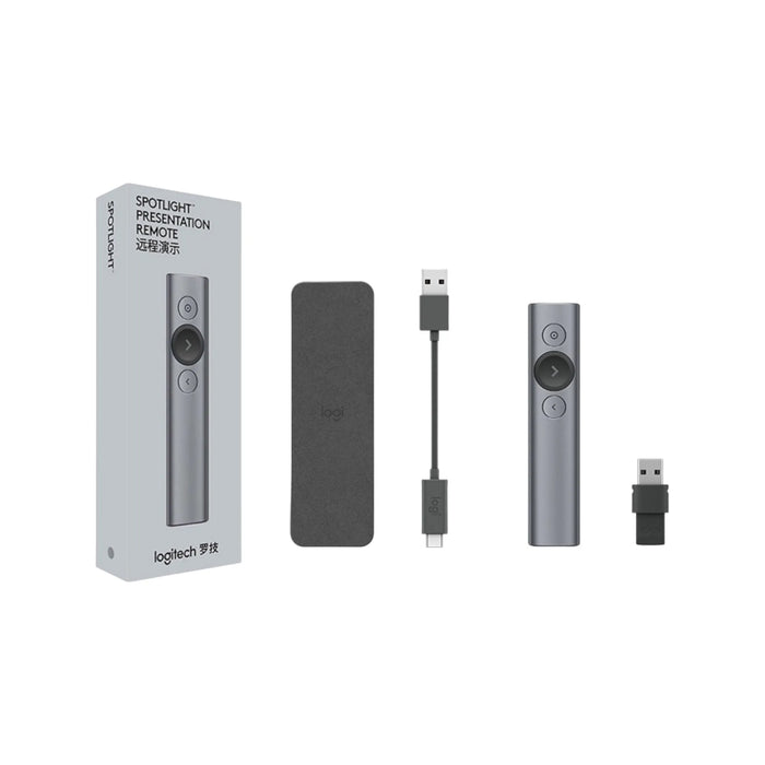 Get Logitech - SpotLight Presentation Remote available now from Tamimi projects in Qatar.