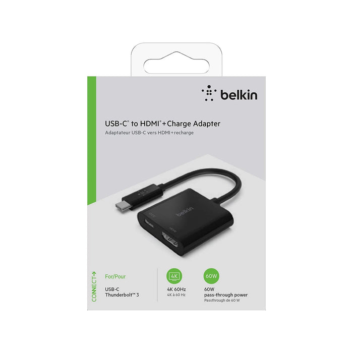 ‫وصلة Belkin مع دعم فيديو 4K وشحن سريع USB-C بقدرة 60W – من تميمي بروجكتس في قطر‬