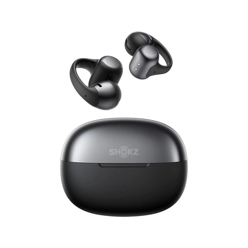 SHOKZ OpenDots ONE in Black at TaMiMi Projects in Qatar, Up to 10 hours playback per charge / 40 hours with charging case.