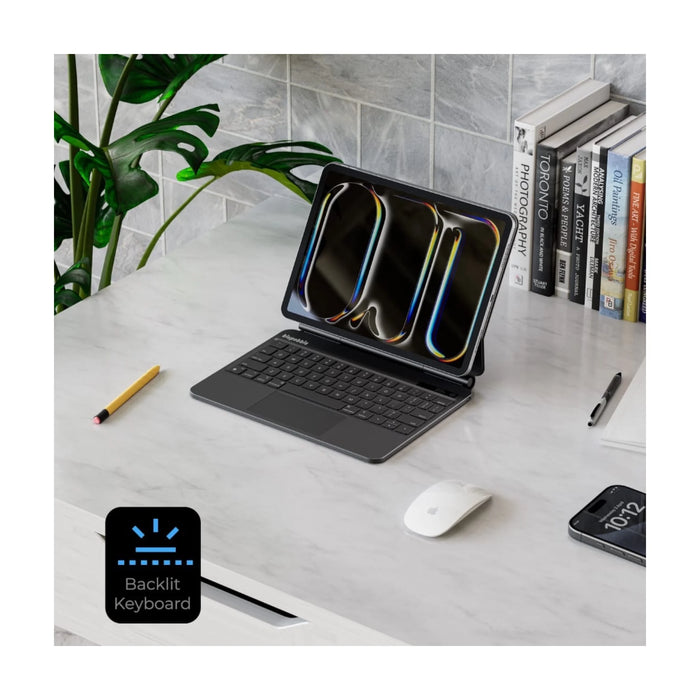 Blupebble Keyboard with Trackpad iPad Pro 11 2024 2025