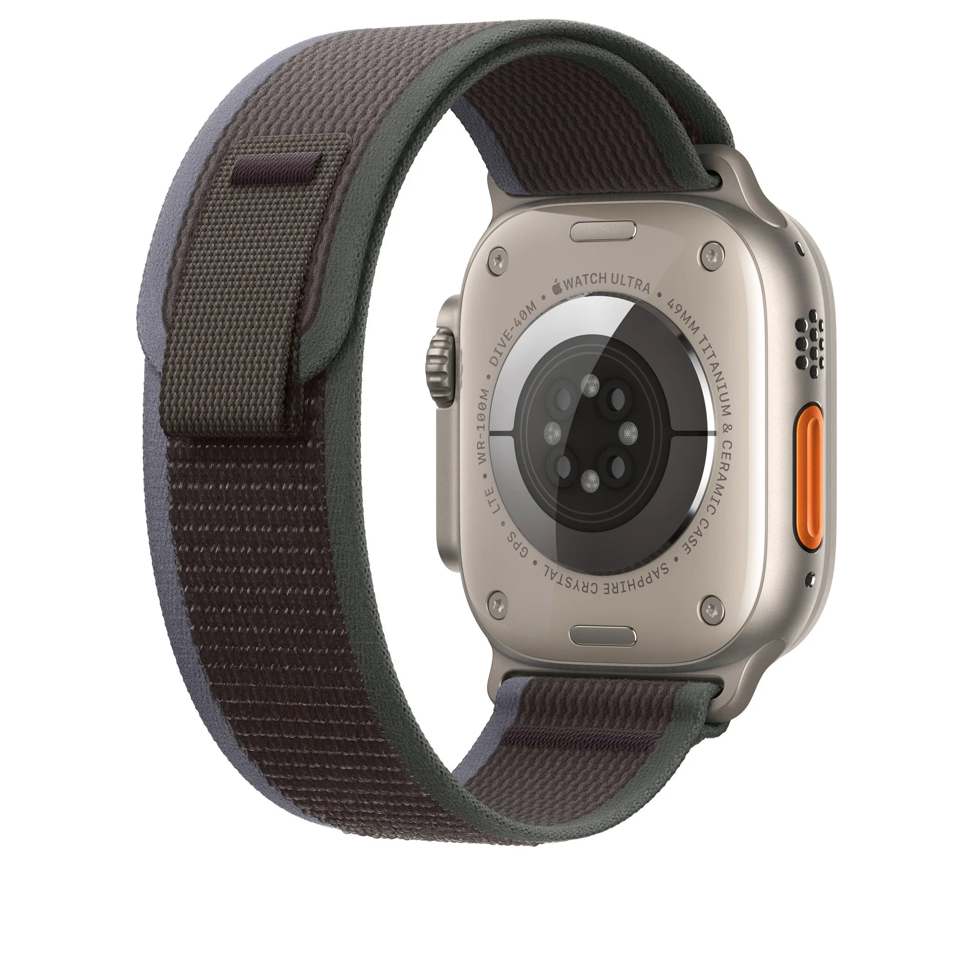 Apple Watch Band - Trail Loop - 49mm - Blue/Black - S/M Apple Watch Band - Trail Loop - 49mm - Blue/Black - S/M