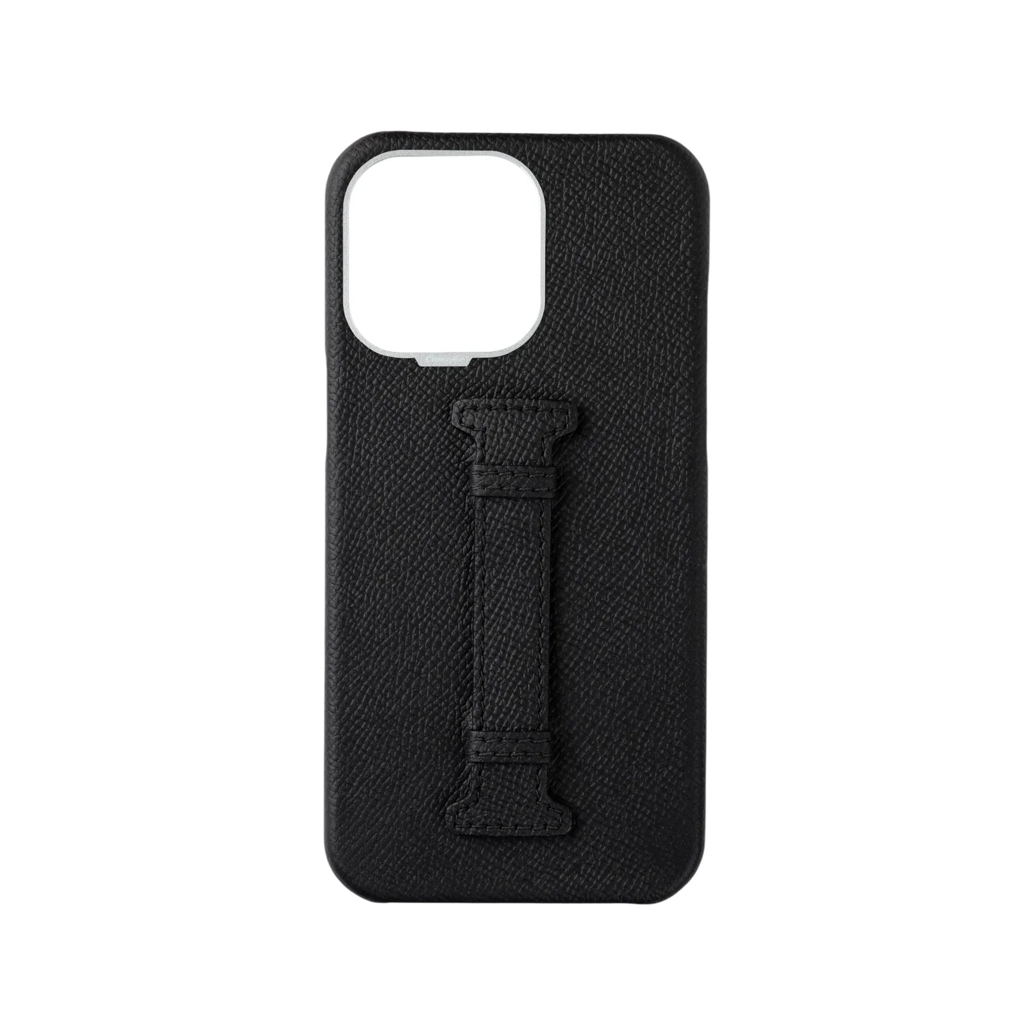 Concepto Epsom Middle Strap Case - Black | iPhone 16 Pro Max Concepto Epsom Middle Strap Case - Black | iPhone 16 Pro Max