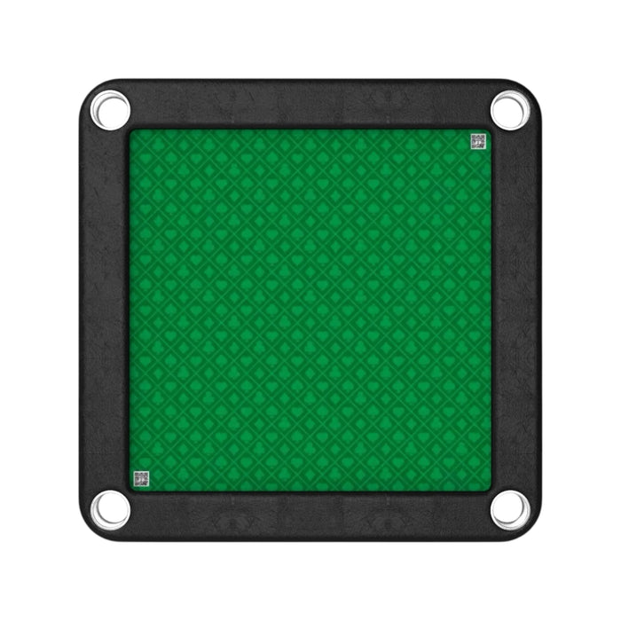 Square playing card table with high-quality wood, sturdy build, foldable design, from TaMiMi Projects in Qatar.