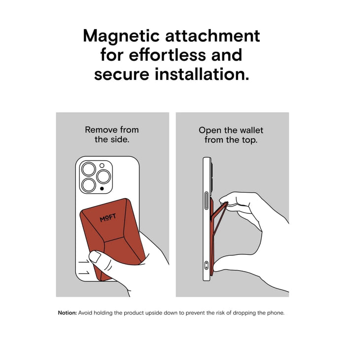 ‫احصل علي مسكة وستاند ومحفظة من شركة موفت من تميمي بروجكتس في قطر. تدعم ماج سيف باللون الطبيعي وبأفضل الأسعار.