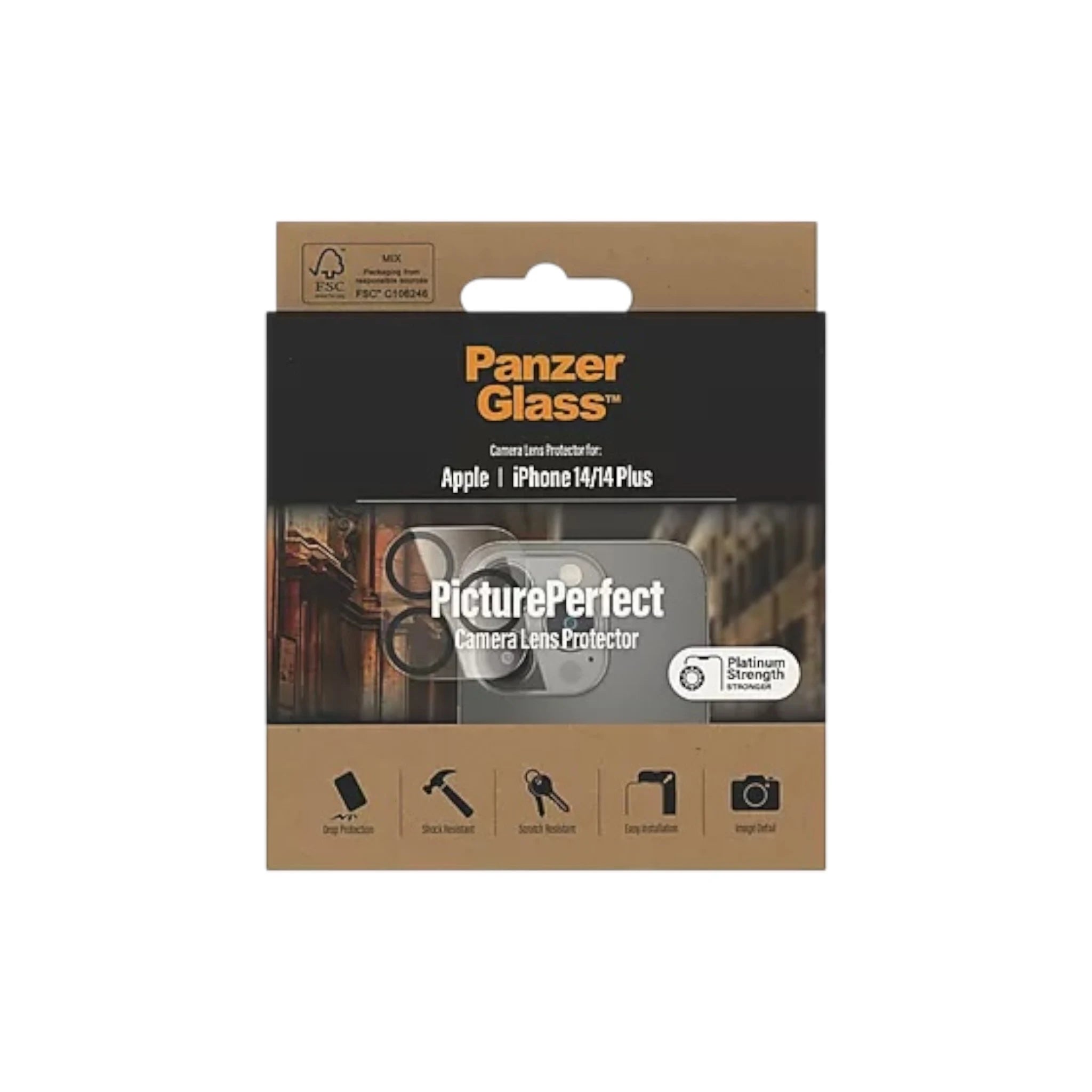 PanzerGlass Camera Lens Protector iPhone 14 | 14 Plus PanzerGlass Camera Lens Protector iPhone 14 | 14 Plus