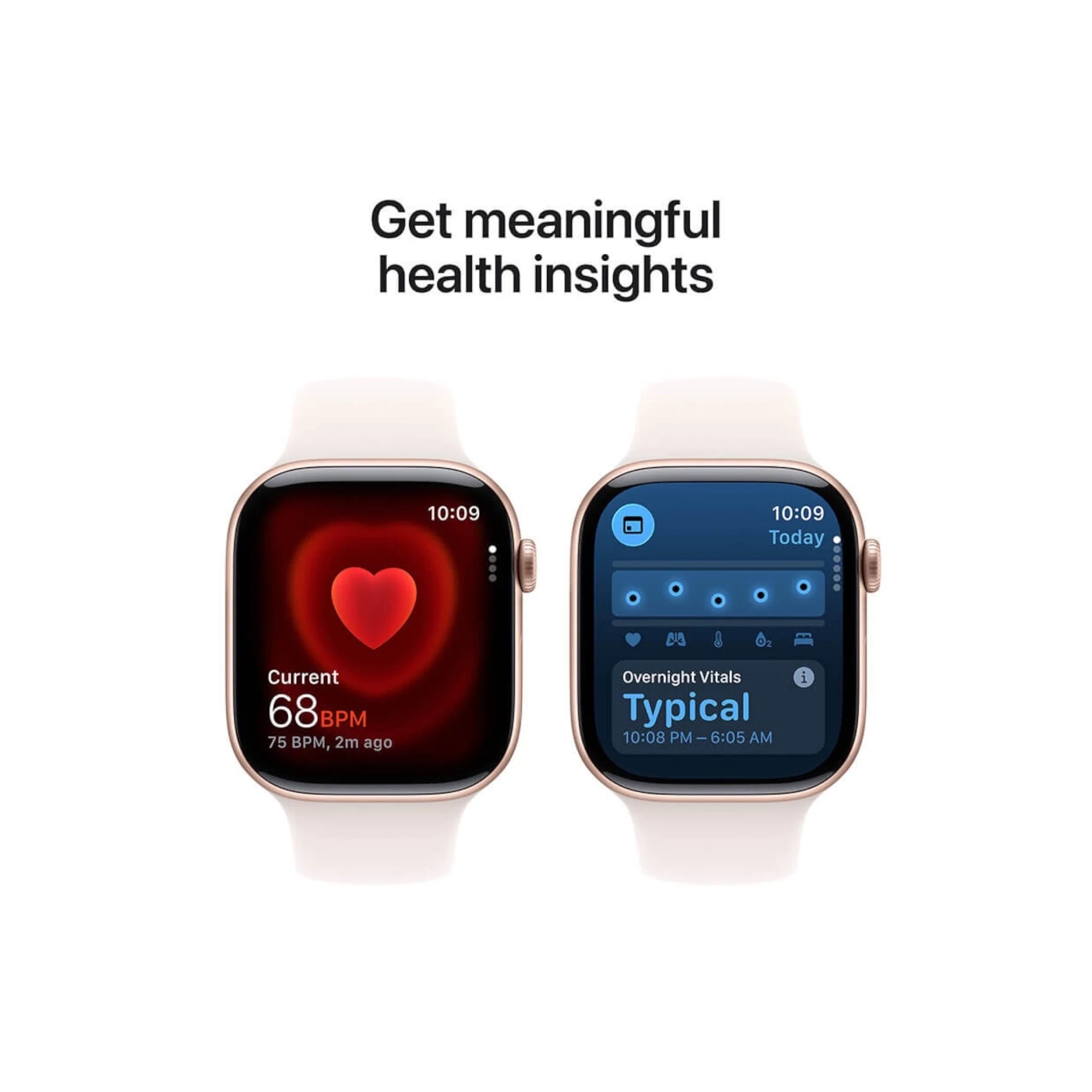 Apple Watch S11, GPS 42mm Rose Gold Aluminium with Sport Band - S/M Apple Watch S11, GPS 42mm Rose Gold Aluminium with Sport Band - S/M