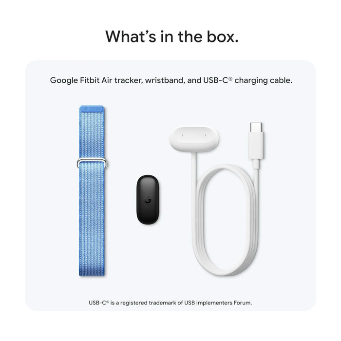 Google Fitbit Air Fitness Tracker - Lavender