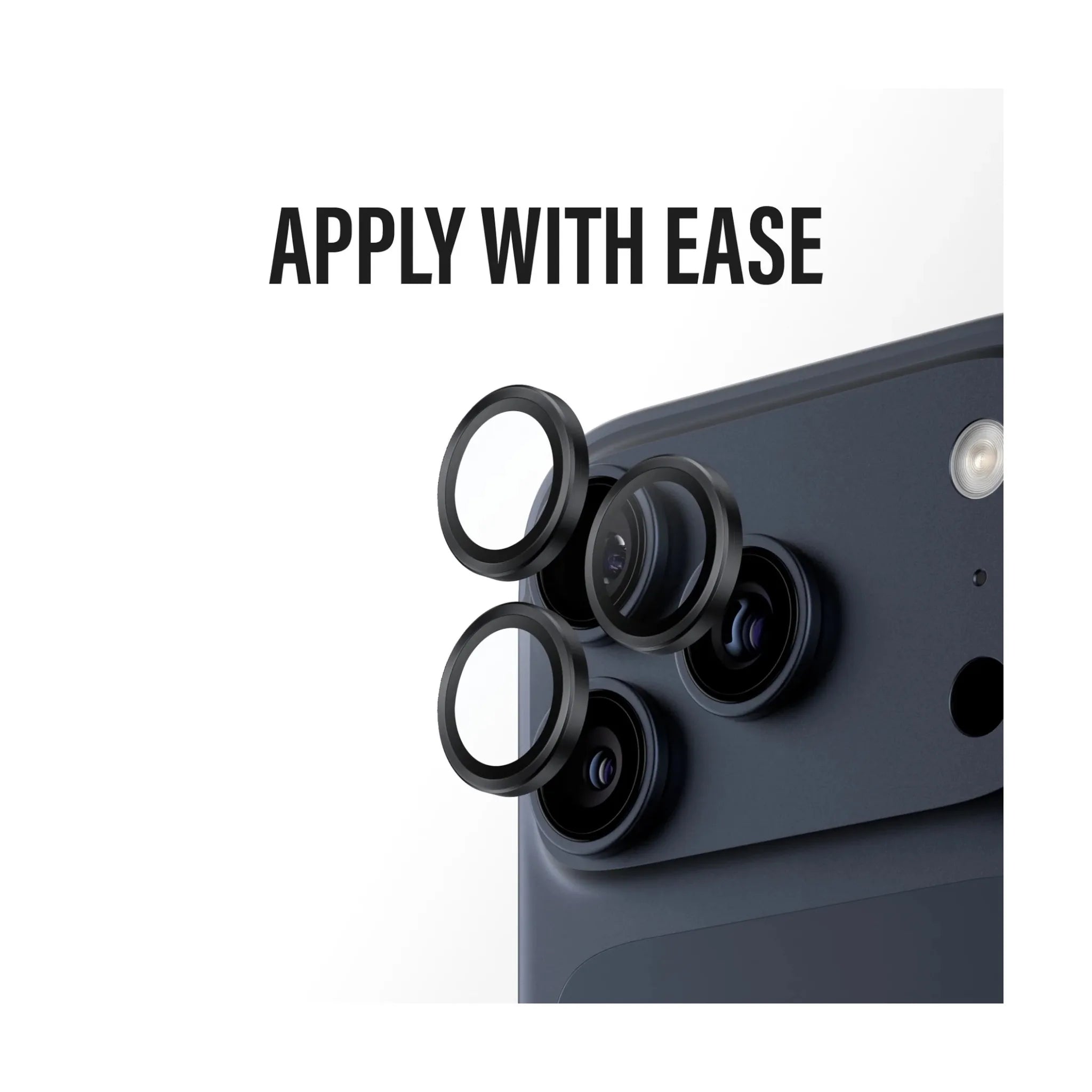 PanzerGlass Camera Lens iPhone 16/17 Pro & Pro Max - Black PanzerGlass Camera Lens iPhone 16/17 Pro & Pro Max - Black