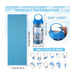 Instant Cooling Towel for Sports & Gym, Activated quickly by soaking, wringing, and shaking. TaMiMi Projects Qatar.