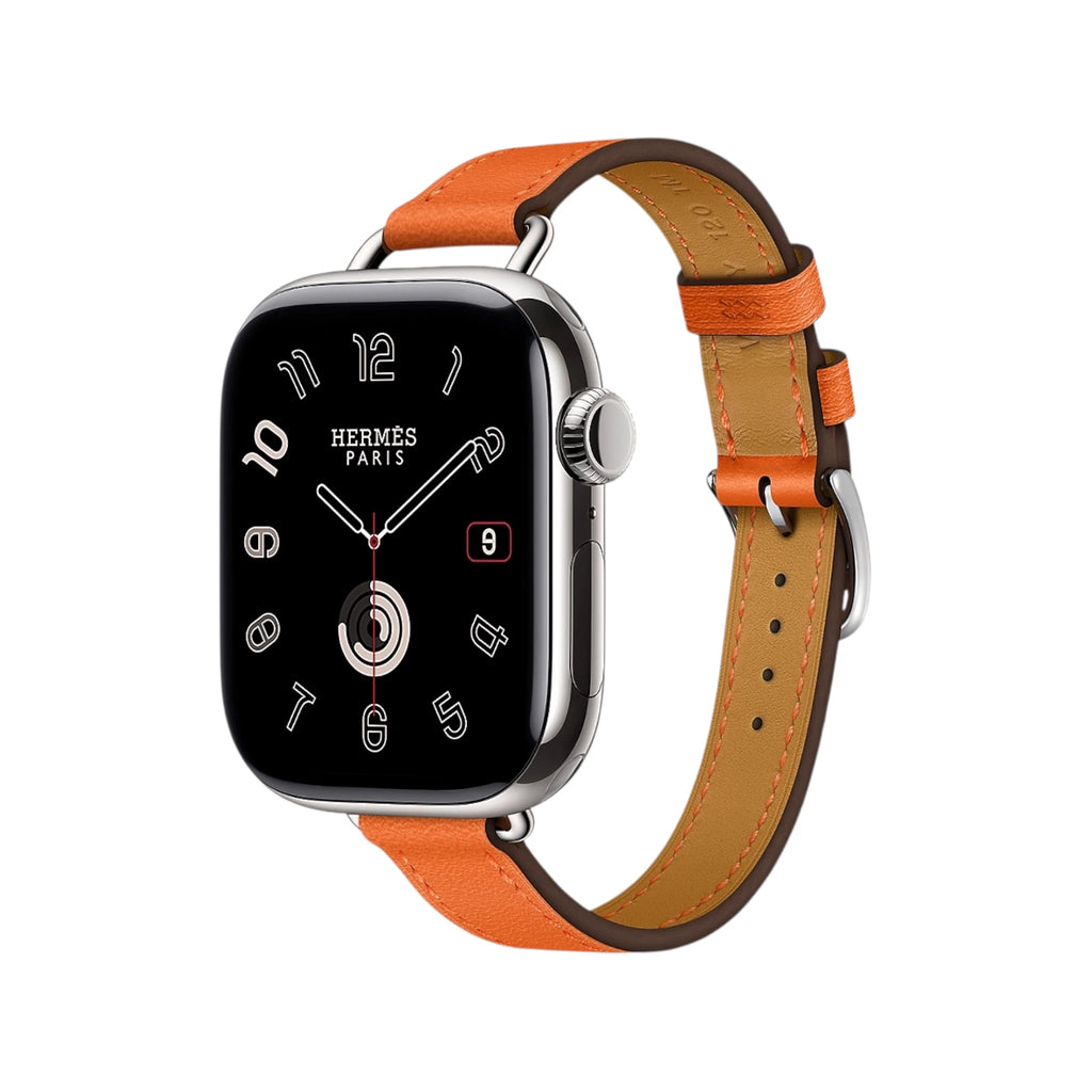 Apple Watch Hermès 42mm - Orange Attelage | TaMiMi Projects