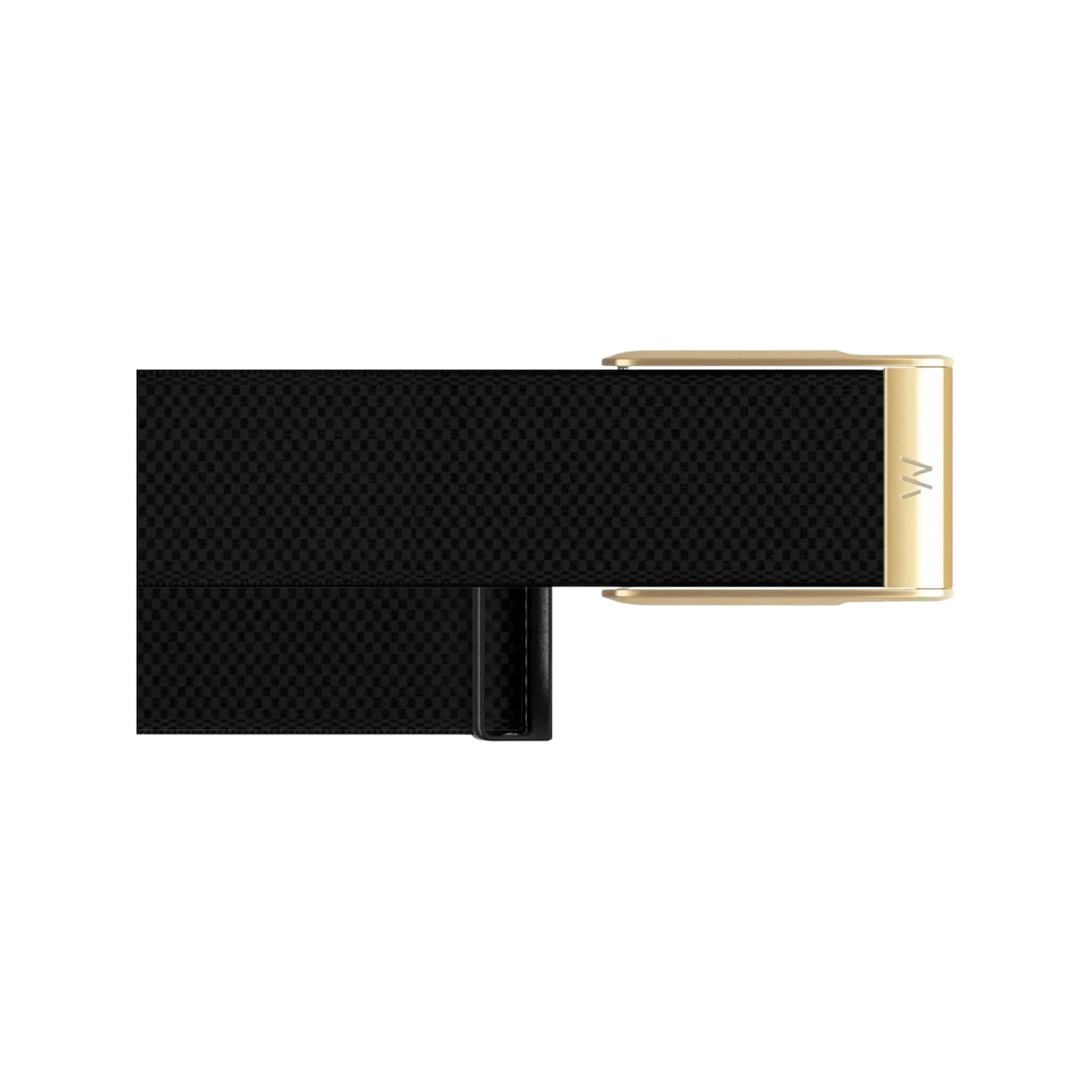 Whoop 5 MG SuperKnit Luxe Band - Obsidian with Gold Whoop 5 MG SuperKnit Luxe Band - Obsidian with Gold