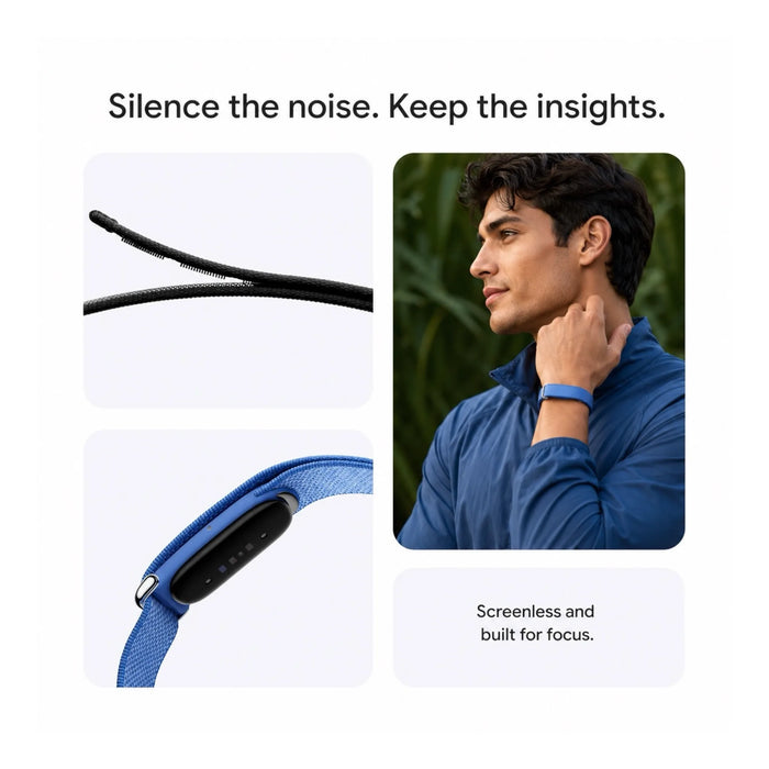 Google Fitbit Air Fitness Tracker - Obsidian