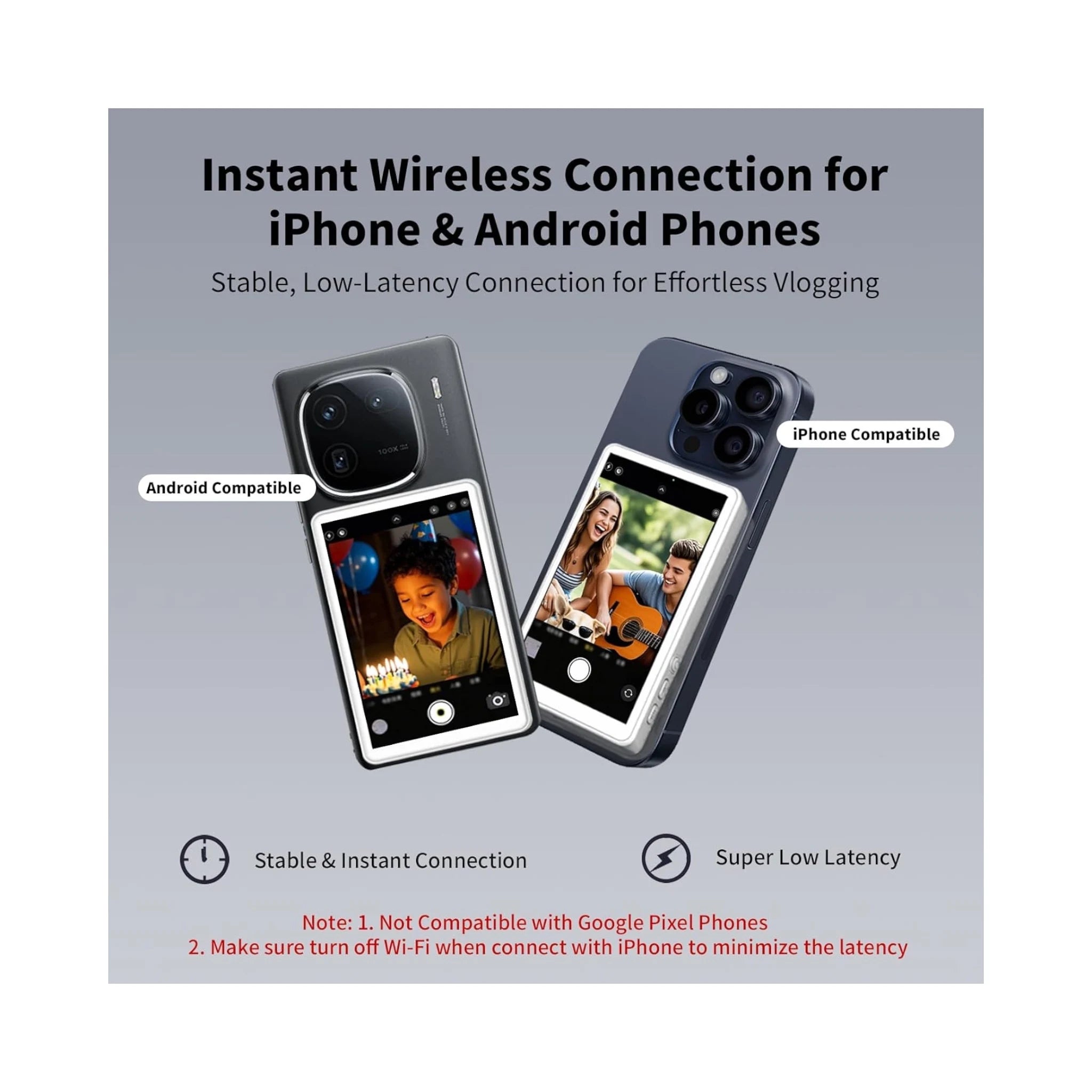 Magnetic Selfie Screen for Phone Magnetic Selfie Screen for Phone