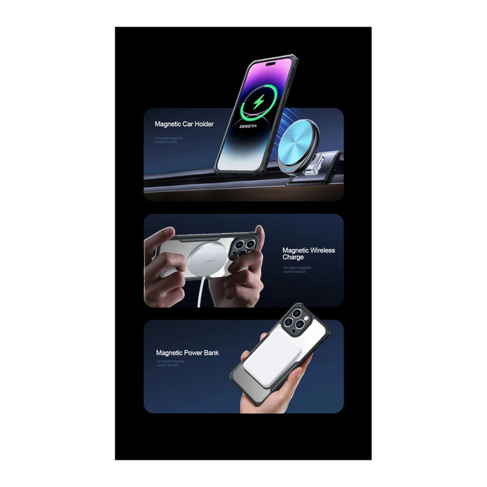 Xundd case for iPhone 15 Pro Max with 0.8mm raised edges for camera and screen protection, TaMiMi Projects in Qatar