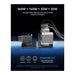 Anker Prime 160W 3-Port USB-C Charger, Charges MacBook Pro up to 50% in around 25 minutes. TaMiMi Projects Qatar.