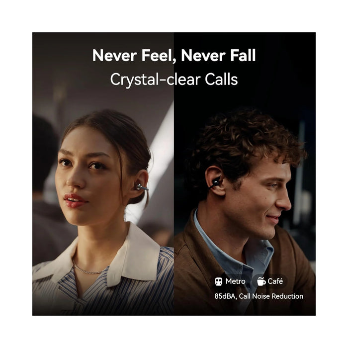 ‫احصل على سماعة هواوي FreeClip 2 من تميمي بروجكتس في قطر. تصميم Open-Ear، بطارية حتى ٣٨ ساعة، مكالمات واضحة، مقاومة للماء