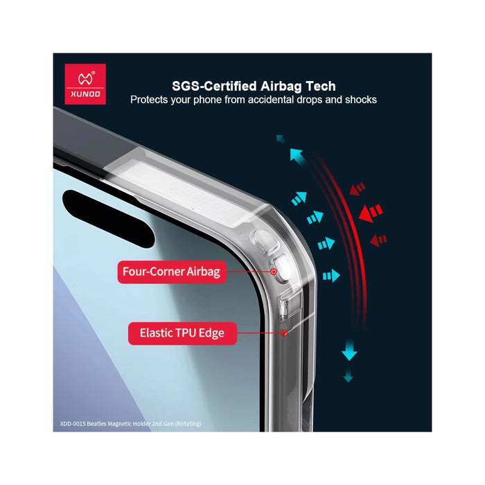 ‫ احصل على كفر اكسندد للايفون ١٧ برو من تميمى بروجكتس فى قطر. جودة عالية، حماية كاملة للزوايا والكاميرا, مقاوم للصدمات