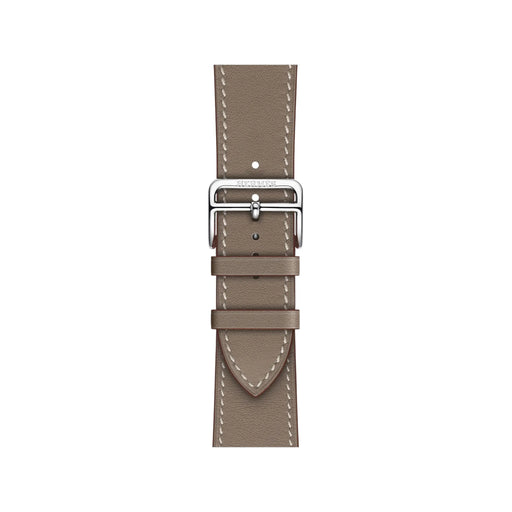 Hermès Apple Watch band 42mm - Étoupe Single Tour, Available now from TaMiMi Projects in Qatar.