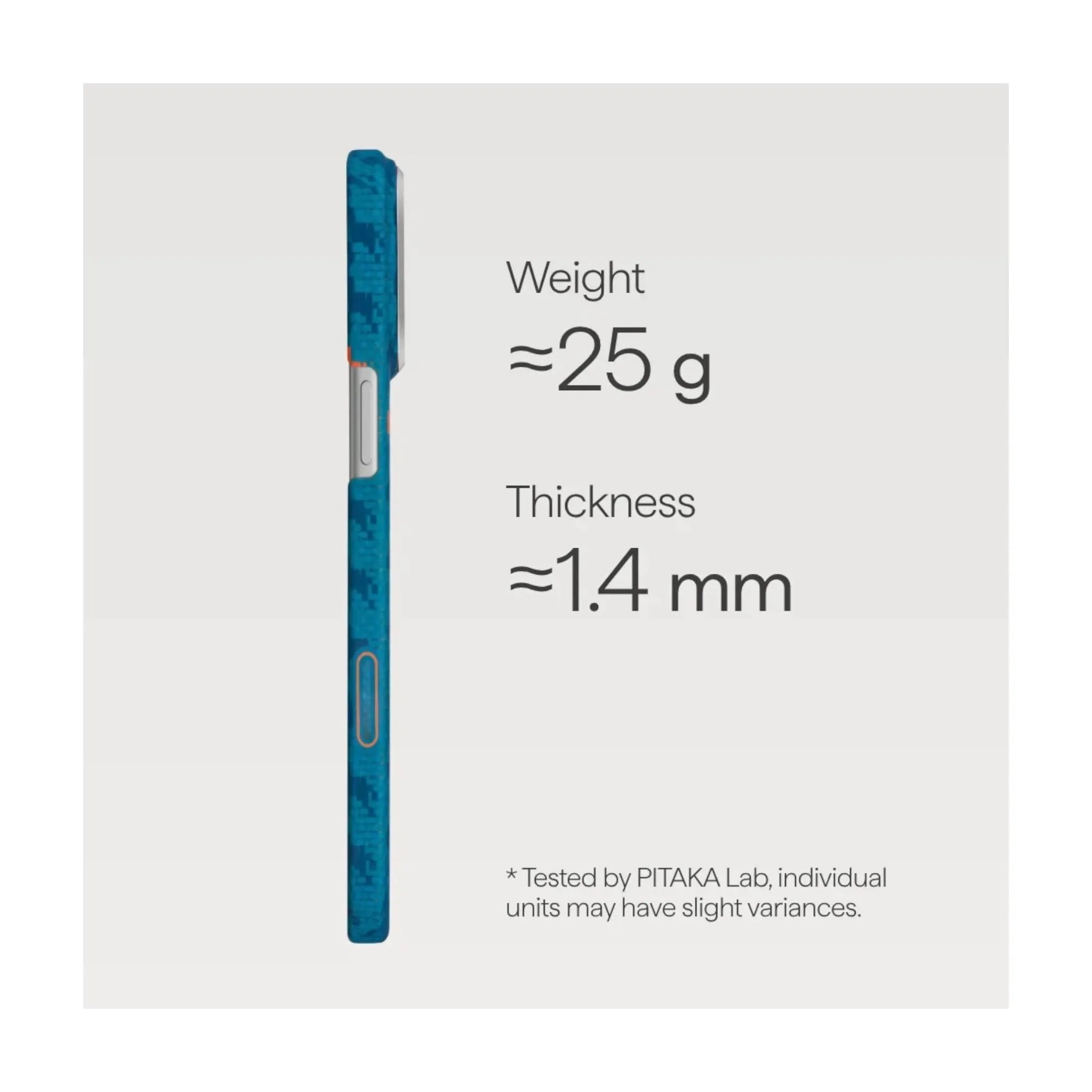 Pitaka iPhone 17 Pro Case - Indigo Pitaka iPhone 17 Pro Case - Indigo
