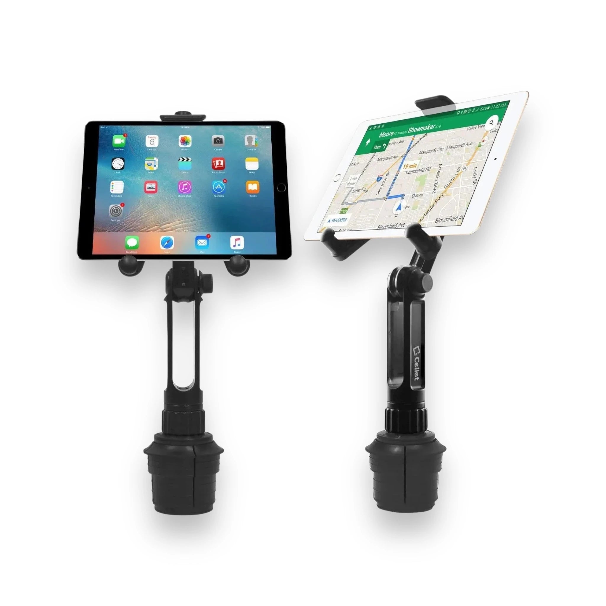 Cellet Tablet Mount with a Cup Holder Cellet Tablet Mount with a Cup Holder