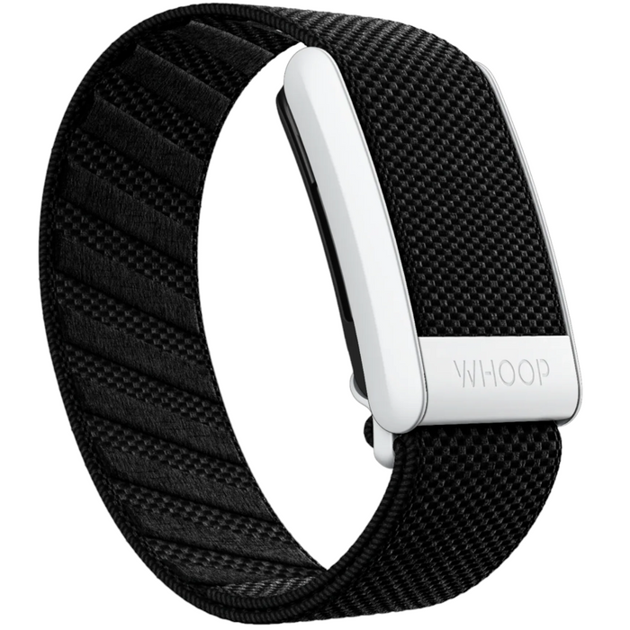 Get Whoop Onyx SuperKnit Band With White Hook - Special Edition in Qatar from TaMiMi Projects