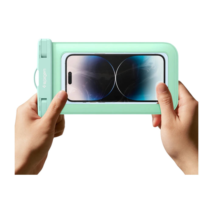 Spigen Water-proof Cover For phones, the possibility of diving up to 30 meters, from TaMiMi Projects in Qatar.