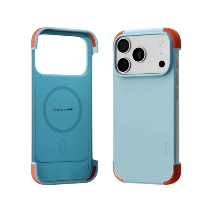 ‫احصل على كفر فريم موفت للايفون ١٧ برو ماكس من تميمي بروجكتس فى قطر. نحيف 2.3 مم، وزن ٢٨ جرام، جلد نباتي، يدعم MagSafe. 