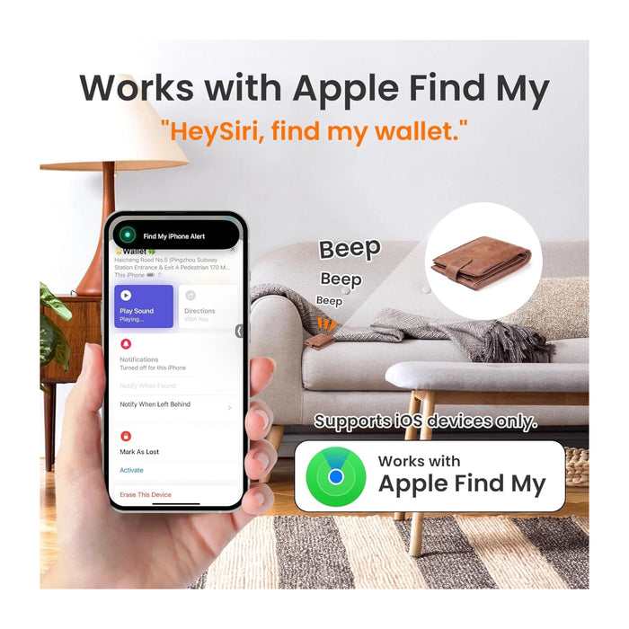 SwitchBot Wallet Tracker Card - Works with Apple Find My. IP67 water-resistant for everyday use. TaMiMi Projects Qatar.