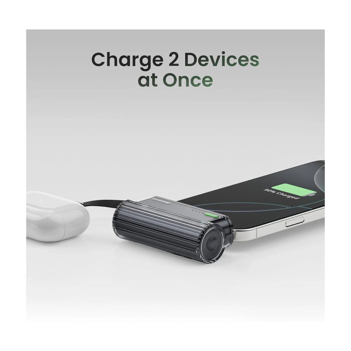 ‫احصل على باور بنك SHARGE Flow Mini من تميمي بروجكتس في قطر. تصميم صغير، شحن سريع، مع كيبل مدمج لأجهزة iPhone وAndroid. 