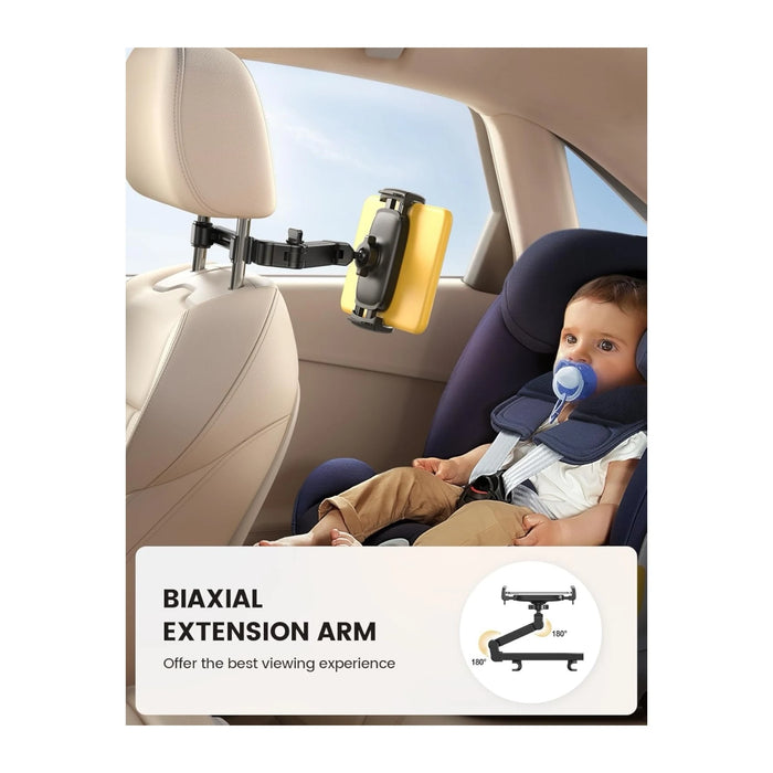 Universal Backseat Tablet Holder for iPad, iPhone, Galaxy, Kindle – TaMiMi Projects