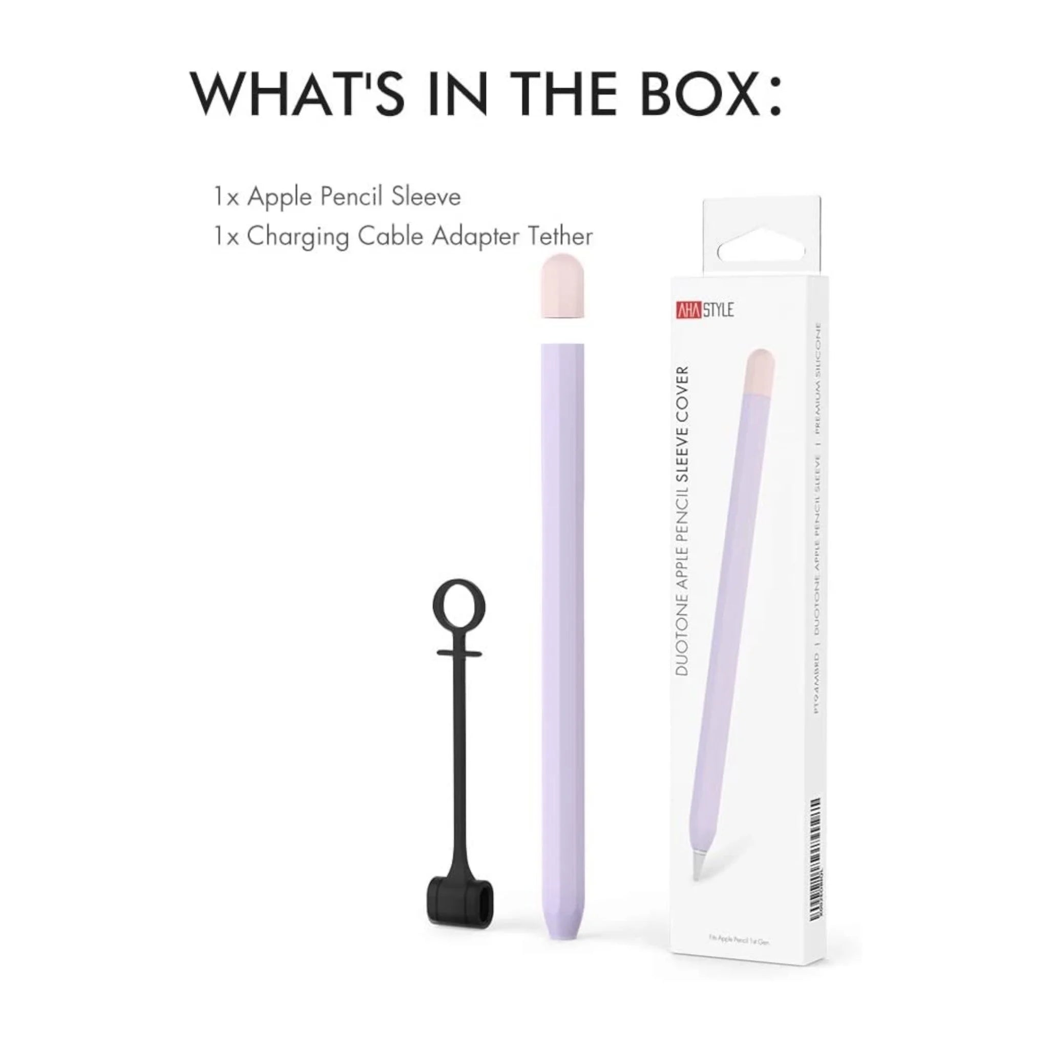 AhaStyle Case for Apple Pencil1 - Lavender AhaStyle Case for Apple Pencil1 - Lavender