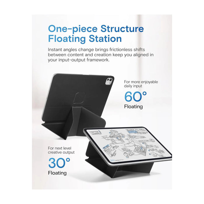 MOFT Dynamic Folio for iPad Pro 11" 
(M4 / M5) - Jet Black
Available now from TaMiMi Projects in Qatar.