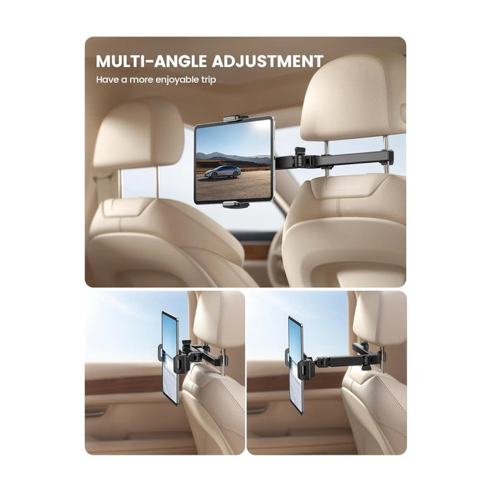 Secure Car Headrest Tablet Holder for Kids Entertainment – TaMiMi Projects
