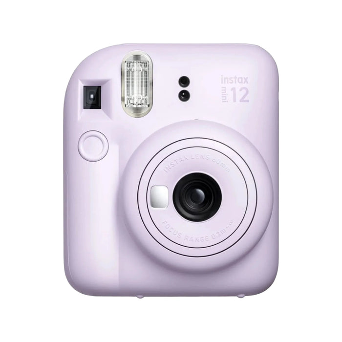 Fujifilm - Instax Camera Mini 12, Compact and cute design. Easily twist the lens to turn on and off. at TaMiMi Projects in Qatar
