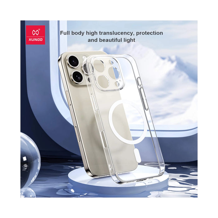 Xundd case for iPhone 16 Pro Max, wireless charging, camera protection, shockproof. at TaMiMi Projects in Qatar.