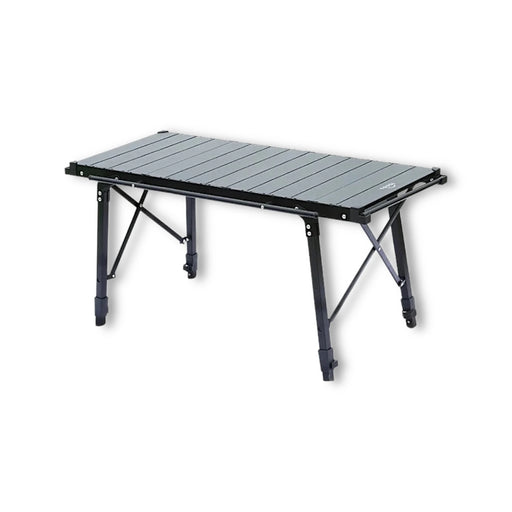 Folding Table with Grill / Stove, Durable folding camping table with adjustable height 43–64 cm, at TaMiMi Projects Qatar.